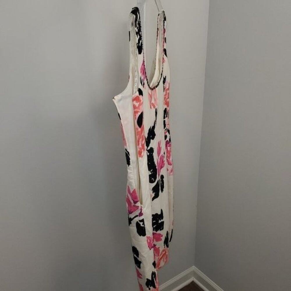 Lilly Pulitzer Portia Cameo Sheath Dress With Black Jewels  Size 8 - Picture 6 of 12